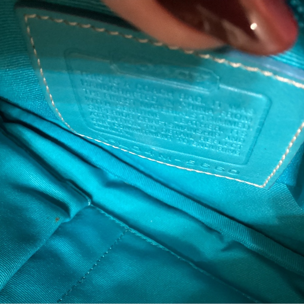 Colorful Coach Women's Tote Bag - Picture 11 of 12